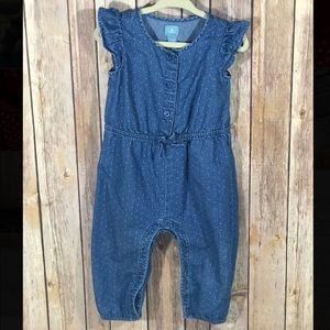 Baby Gap Denim Romper